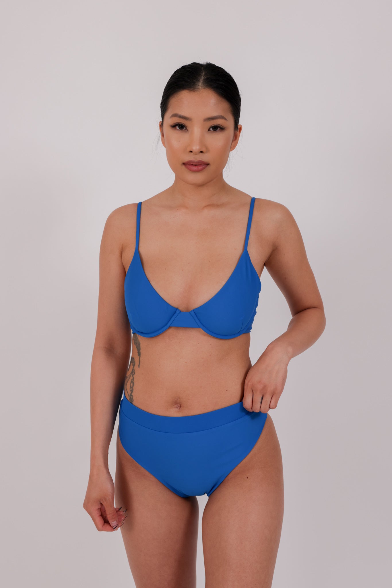 high waisted bikini